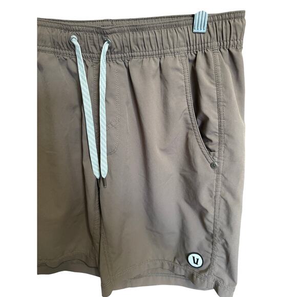 Vuori Kore Everyday Short Unlined Performance Wear Drawcord Brown Size Small - Picture 6 of 16